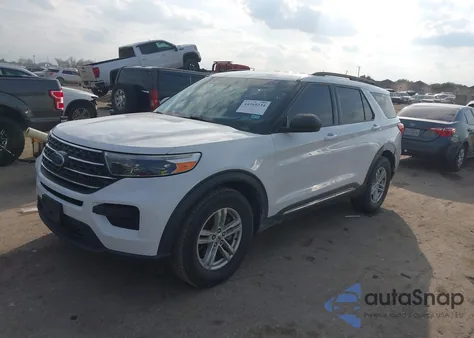 2021 Ford Explorer Xlt z USA, uszkodzony, nr VIN 1FMSK7DH6MGB88446